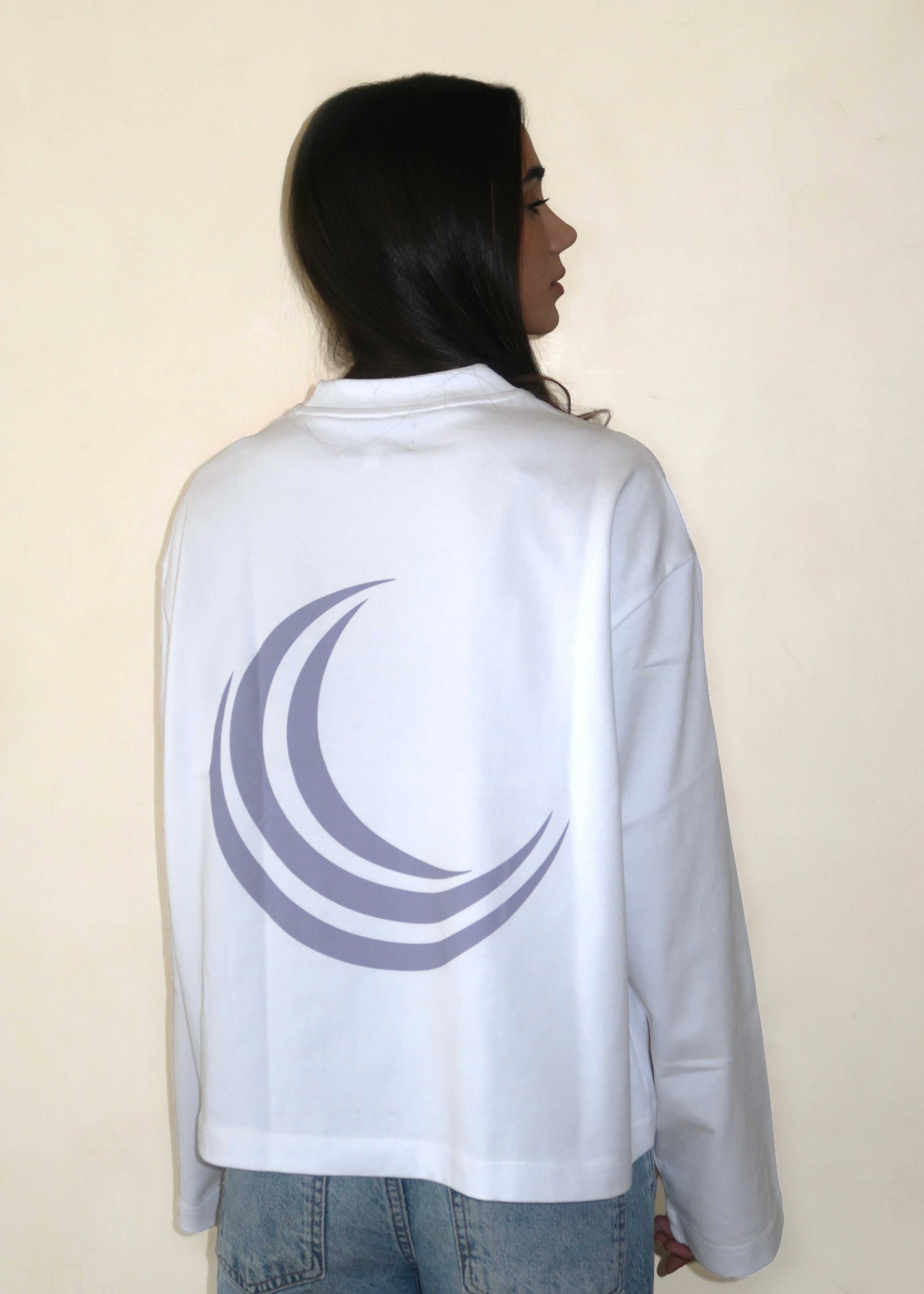 MOONLIGHT WHITE LONGSLEEVE