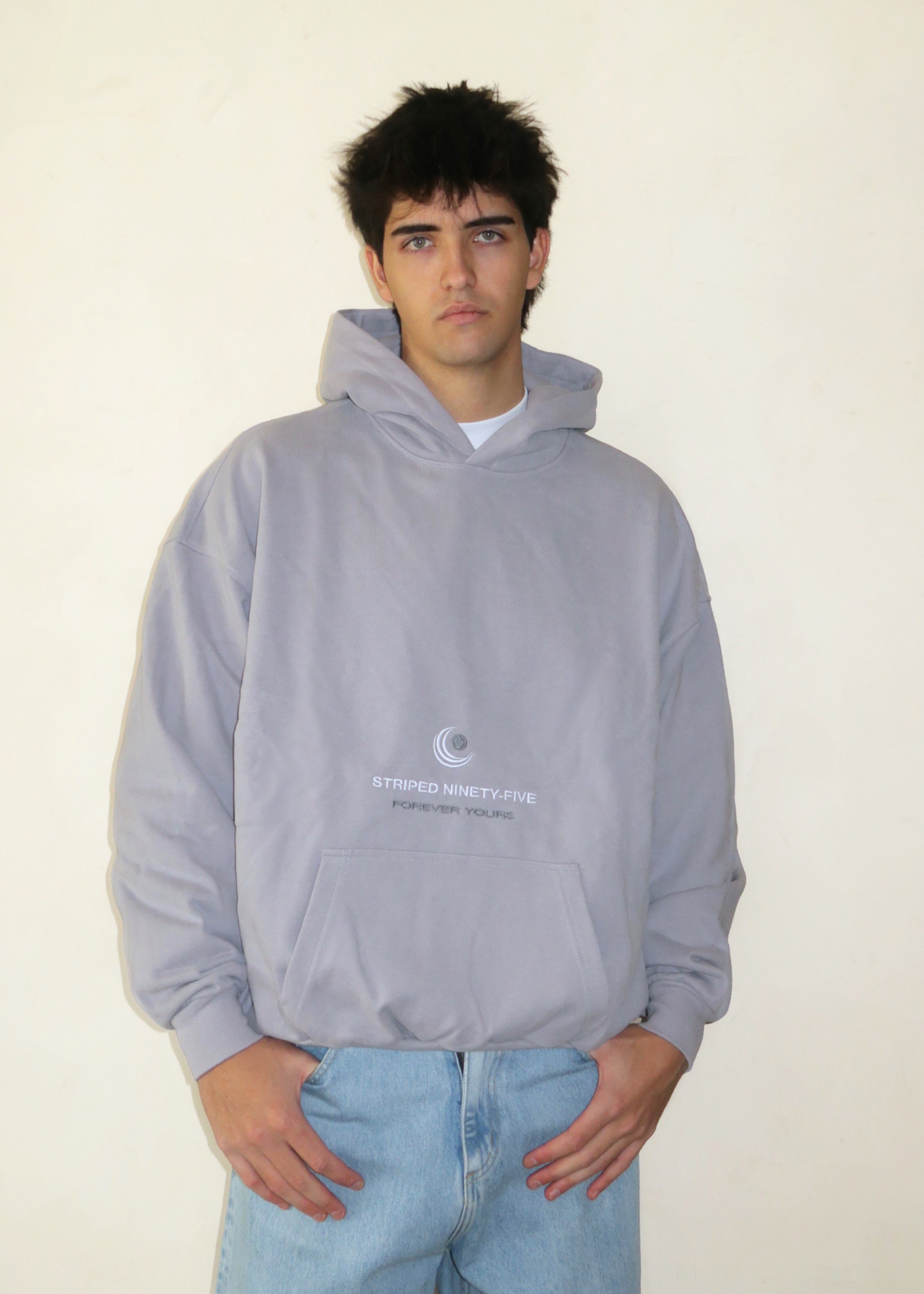 LUNAR GREY HOODIE
