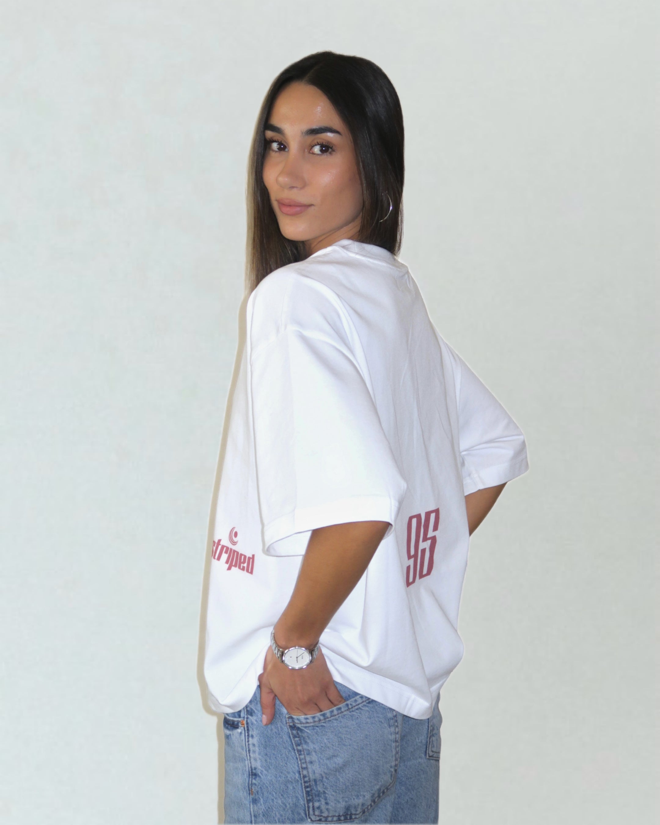 WHITE 95 TEE
