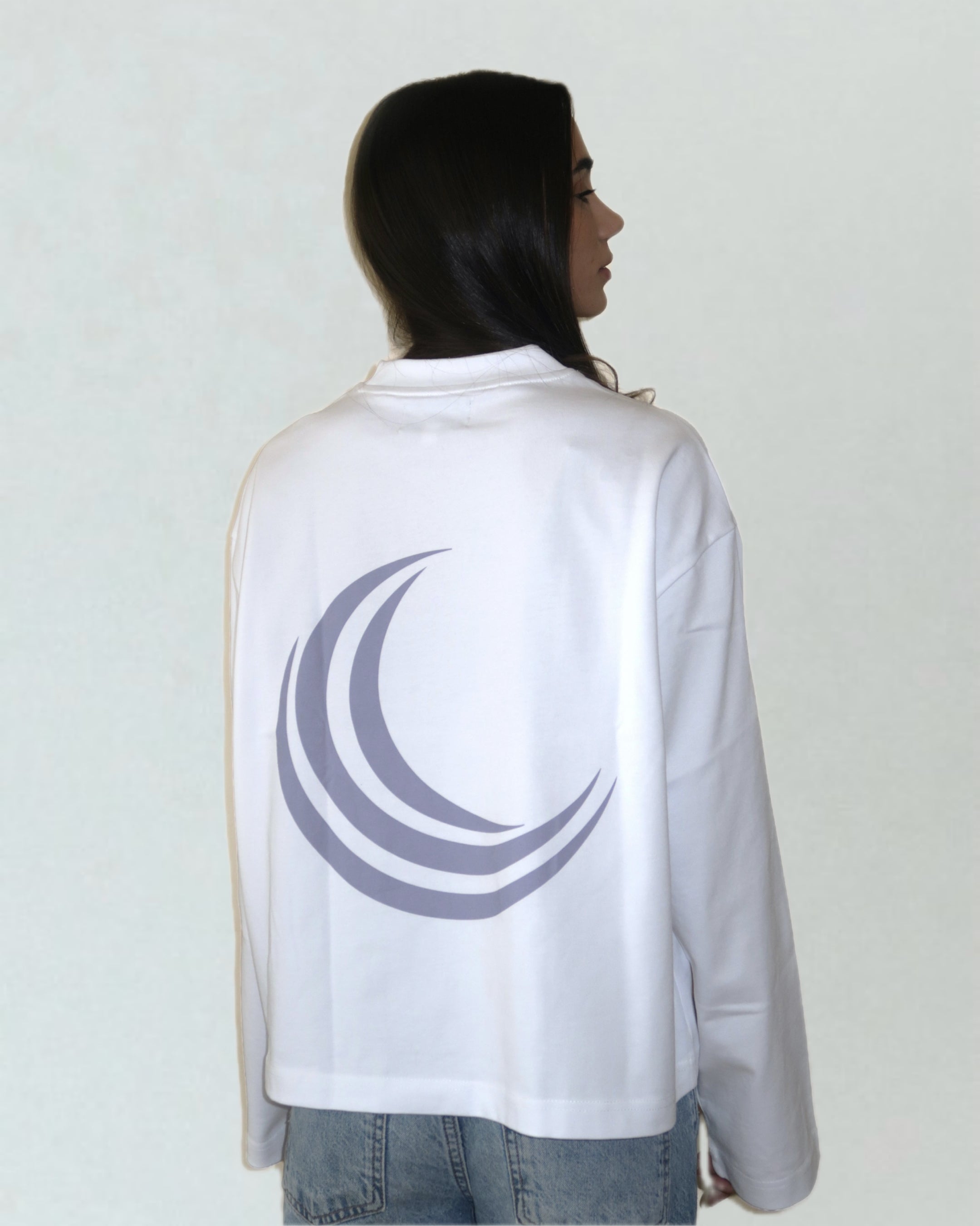 MOONLIGHT WHITE LONGSLEEVE
