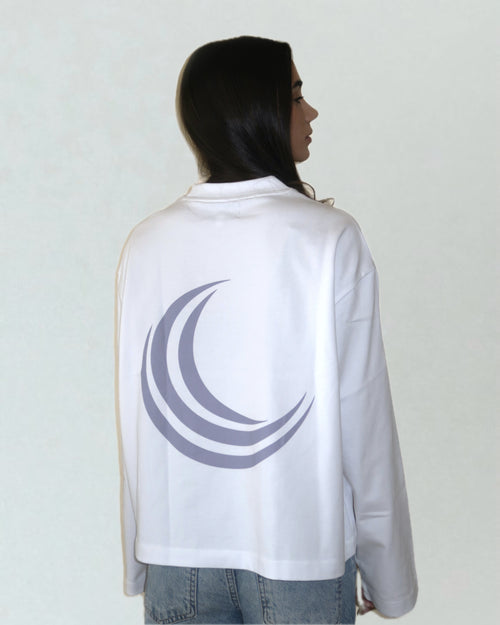 MOONLIGHT WHITE LONGSLEEVE