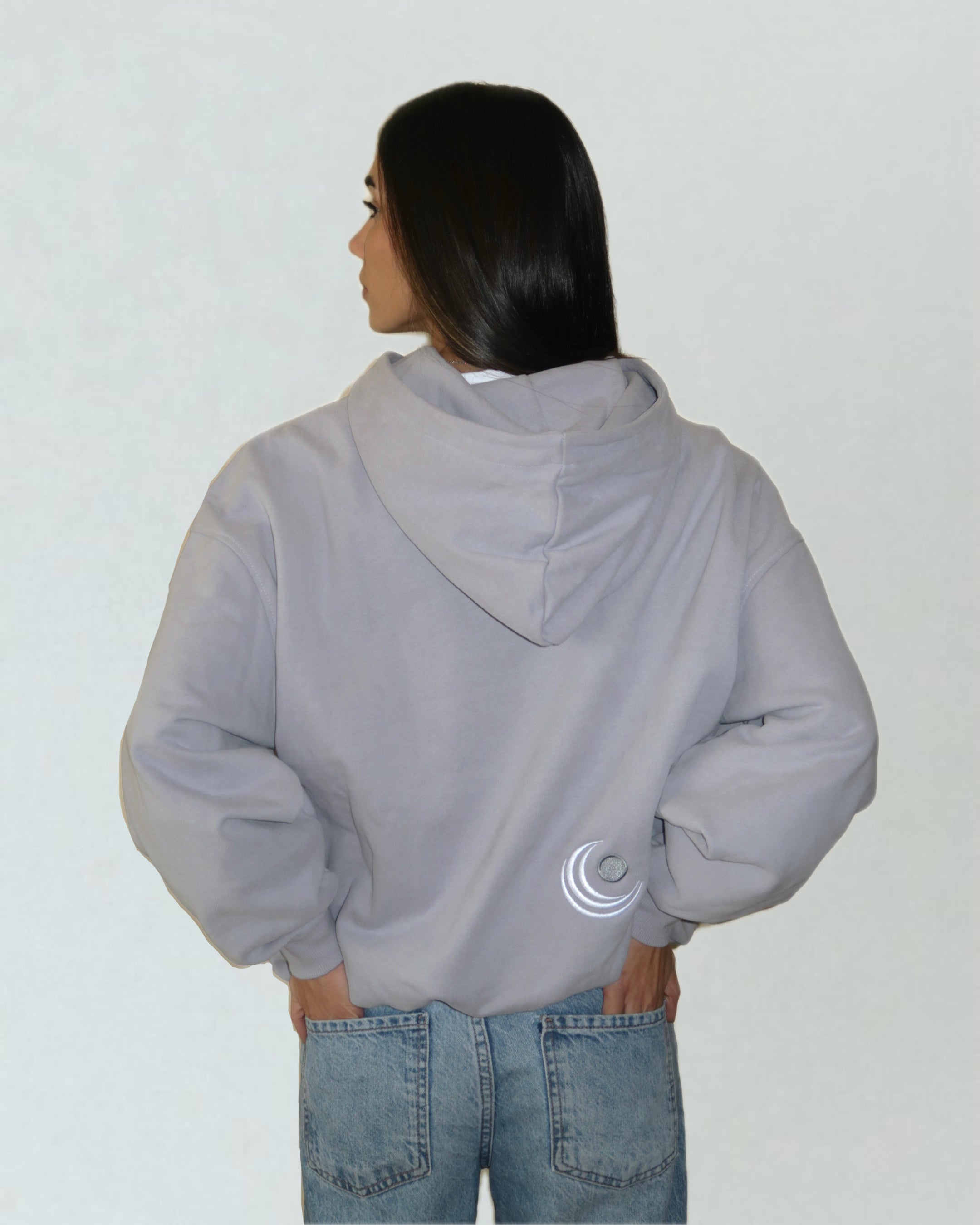 LUNAR GREY HOODIE