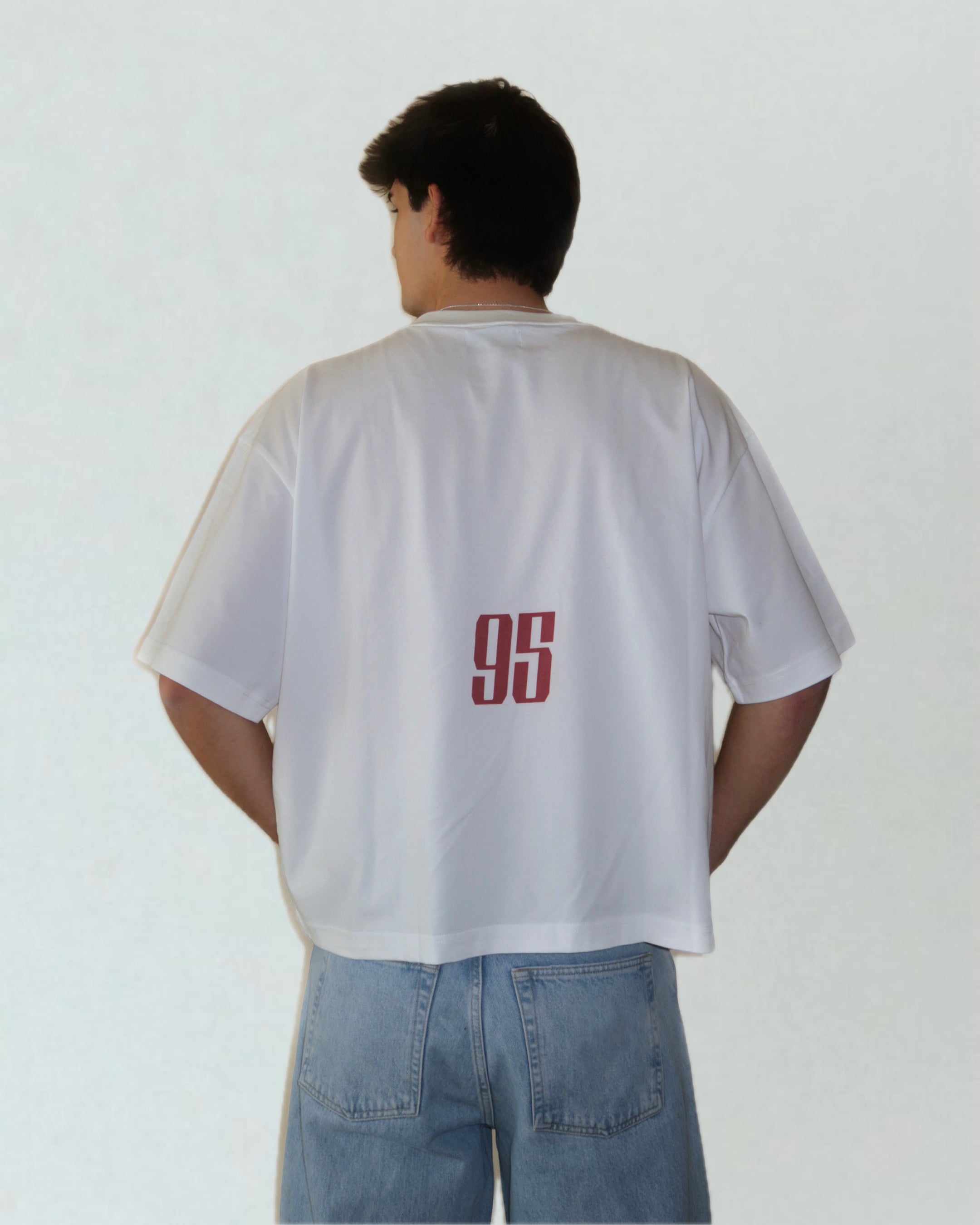 WHITE 95 TEE
